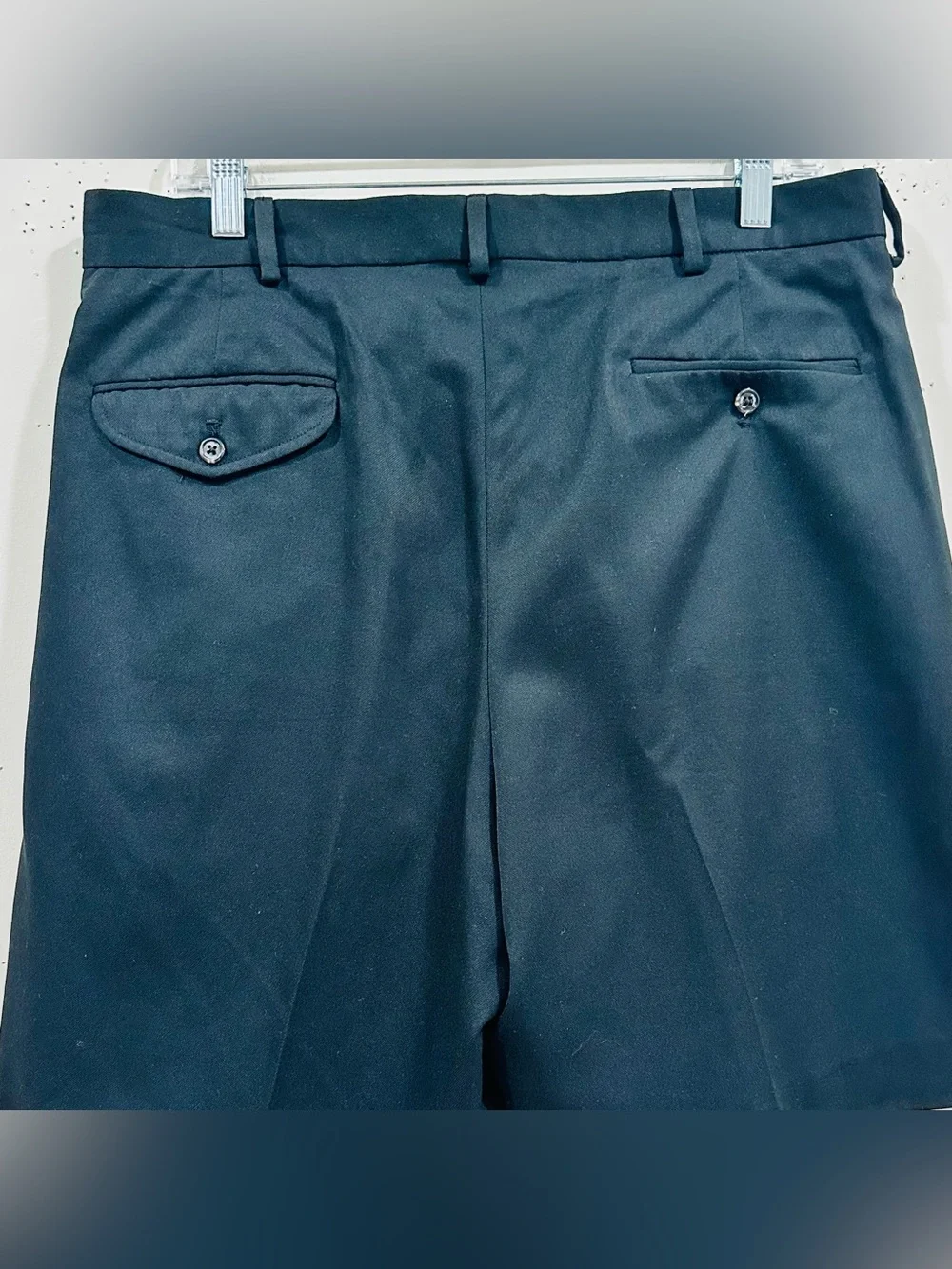 POLO GOLF RALPH LAUREN Shorts Men's Size‎ 35 Black Pleated Front Chino High-Rise